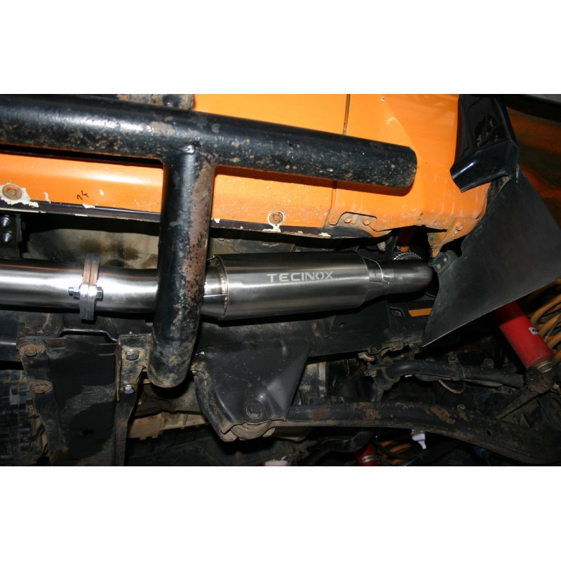 Chappement Toyota Land Cruiser Hzj Avec Moteur Hdj Tube Primaire