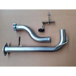 Sortie latérale et orientable après catalyseur, échappement Ford Ranger 2.0L TDCI (2020-)