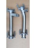Paire de décatalyseurs gauche et droite pour le GRJ71/GRJ76/GRJ78/GRJ79 (modèle avec simple réservoir à l'arrière uniquement)