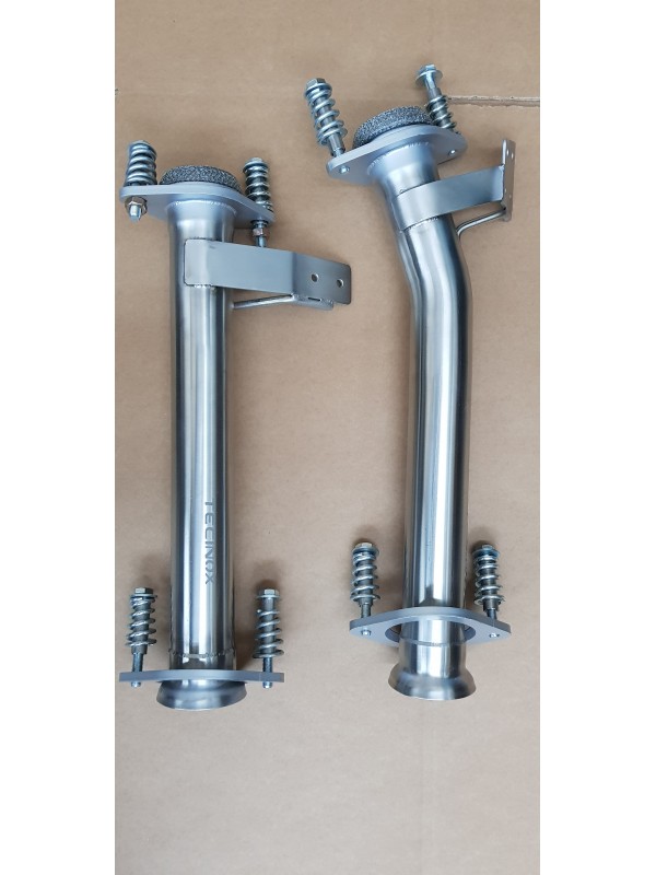Paire de décatalyseurs gauche et droite pour le GRJ71/GRJ76/GRJ78/GRJ79 (modèle avec simple réservoir à l'arrière uniquement)