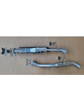 Silencieux central Sport et tube arrière avec résonateur Toyota Land Cruiser GRJ76/78, 2010-