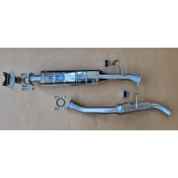 Silencieux central Sport et tube arrière avec résonateur Toyota Land Cruiser GRJ76/78, 2010-