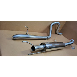Ligne d'échappement complète après (dé)catalyseur Toyota Land Cruiser HDJ100 1998-2007