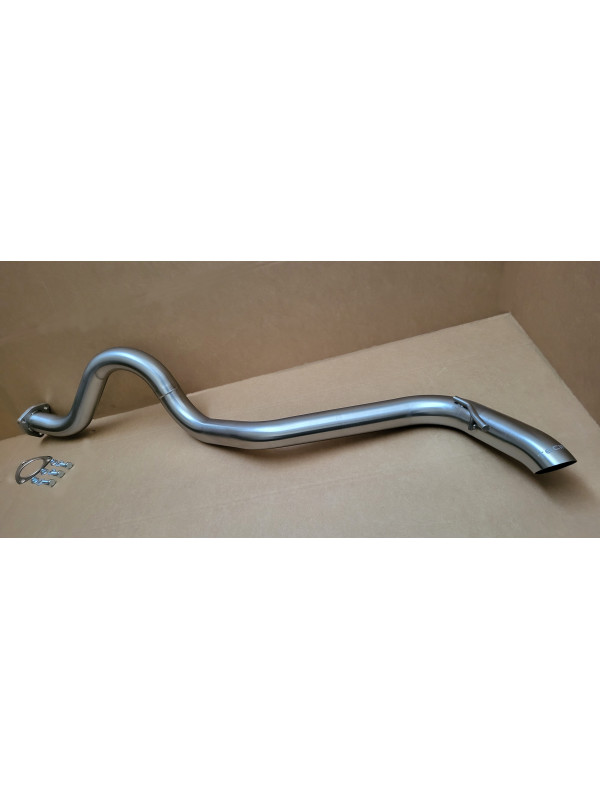 Tube arrière direct sans résonateur Land Rover Defender 110 TD5 & TD4, 1999-2018