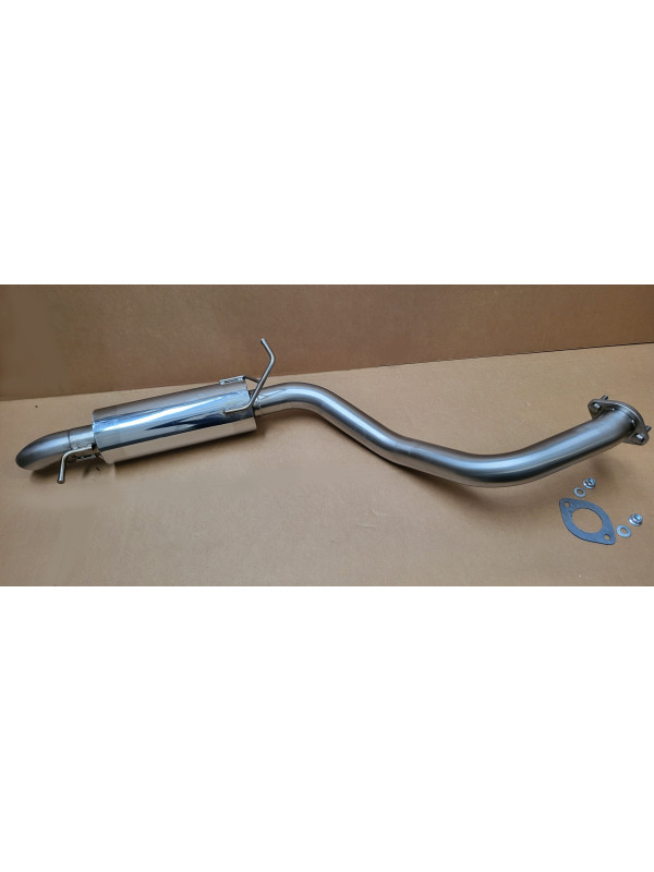Silencieux arrière avec tube de sortie, Mitsubishi Pajero châssis long 3.2L DID Euro 5 & Euro 6, 200hp 2010-2018
