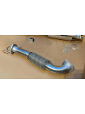 Sortie latérale HZJ78 de 1999-07 depuis turbo (avec moteur de HDJ80)