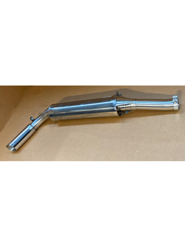 Sortie latérale après tube primaire, Mercedes Classe G W463 350GD, 3.5L TD, châssis court, 1992-1996, sans marche pied