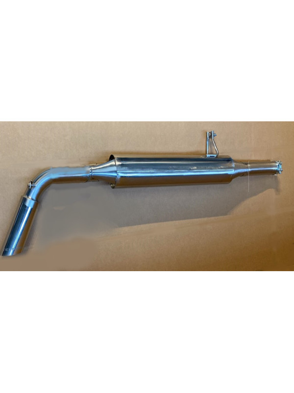 Sortie latérale après tube primaire, Mercedes Classe G W463 350GD, 3.5L TD, châssis long, 1992-1996, sans marche pied