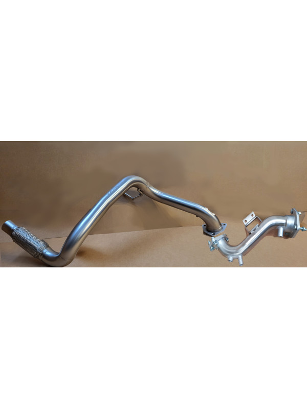 Décatalyseur +Tube remplacement filtre à particules Wrangler JK 2.8L CRD 200hp, 16-