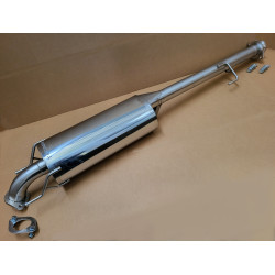Intermédiaire avec silencieux Standard après fap, Toyota Hilux Vigo 2.5L & 3.0L D4D 2011-2016